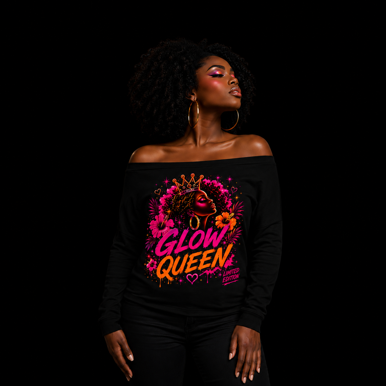 MISR Glo Queen (Glow in the Dark) DTF Transfer