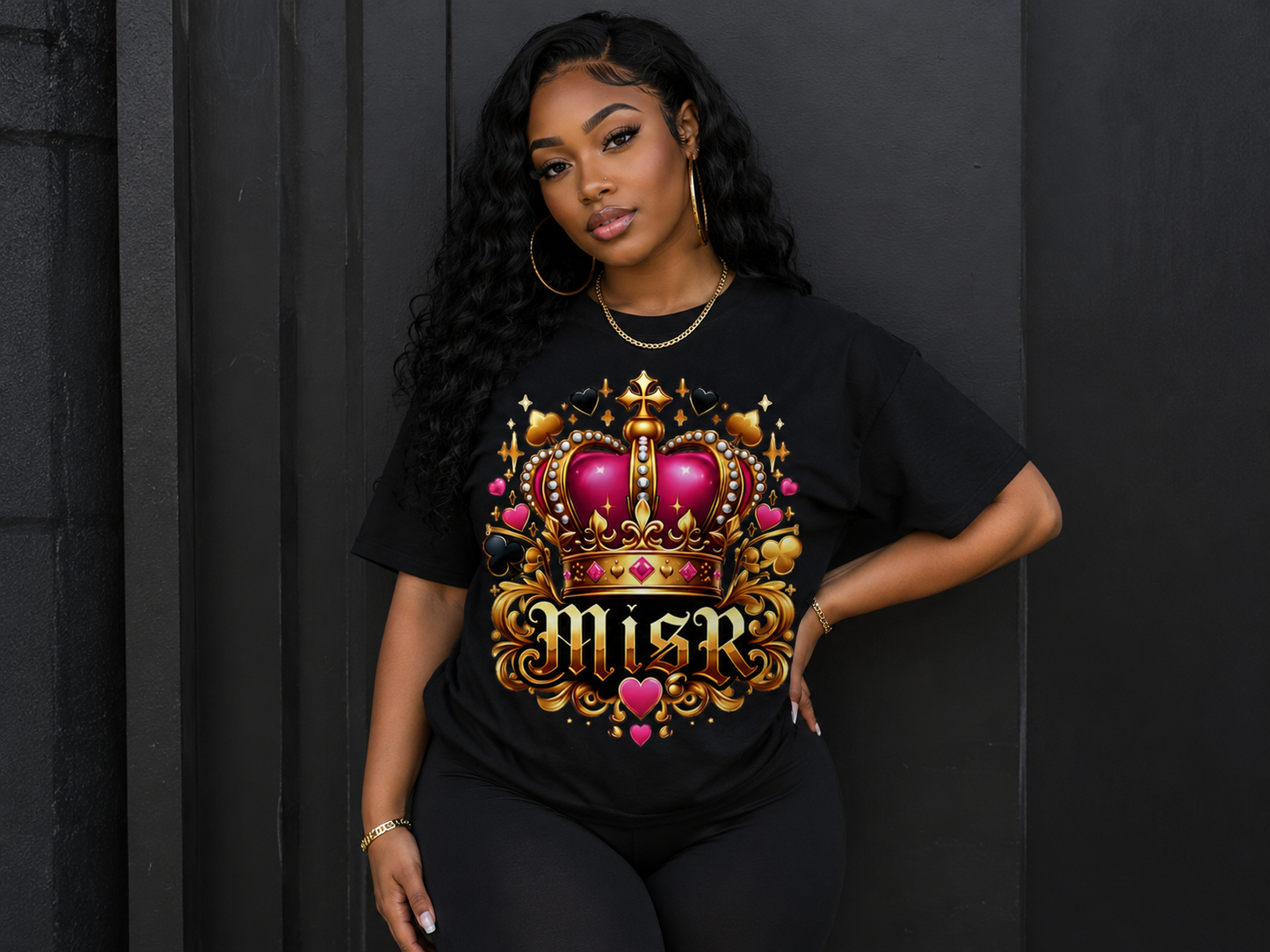 MISR Queen of Hearts DTF Transfer