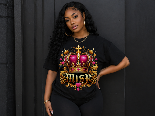 MISR Queen of Hearts DTF Transfer